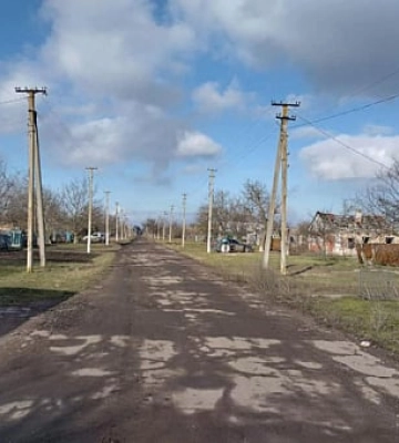 На Херсонщині відновили електропостачання у селі, яке було без світла 11 місяців