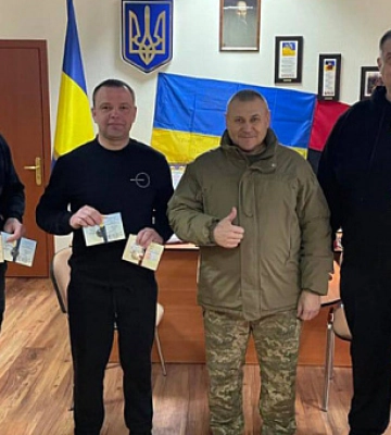 Криворожские чиновники получили награды от главнокомандующего ВСУ