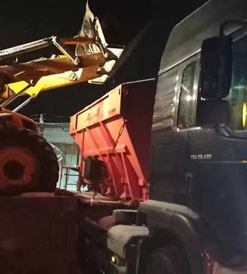За добу на Полтавщині від снігу розчистили 1491 км місцевих доріг