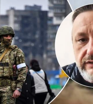 Мариупольские партизаны помогли разбомбить колонну российских грузовиков