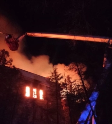 Під Києвом сталася масштабна пожежа в житловій багатоповерхівці