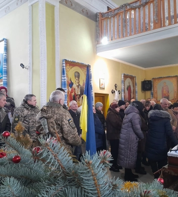 У громаді на Волині попрощалися із загиблим біля Вугледару Богданом Омельчуком. Фото