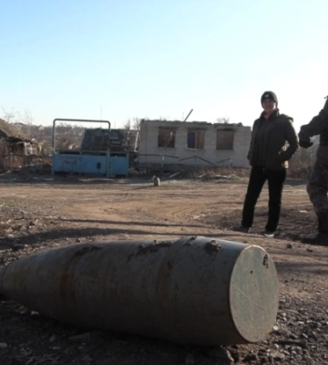 «Так тікали, що труселя свої позабували». Репортаж зі звільненої від росіян Кам&#039;янки під Ізюмом