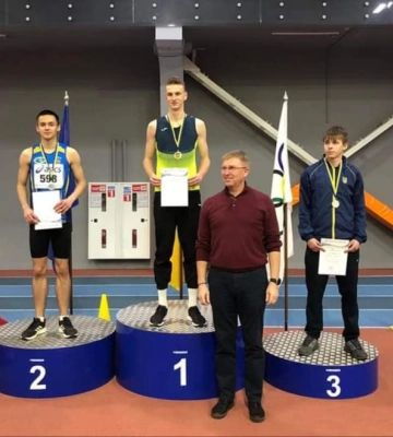 Стрибун з Миколаєва - срібний призер чемпіонату України