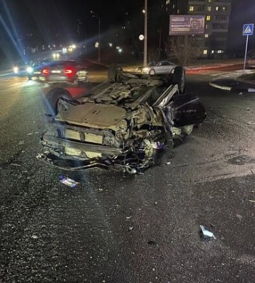 Водитель погиб: в Киевском районе Харькова Hyundai врезался в опору электросети