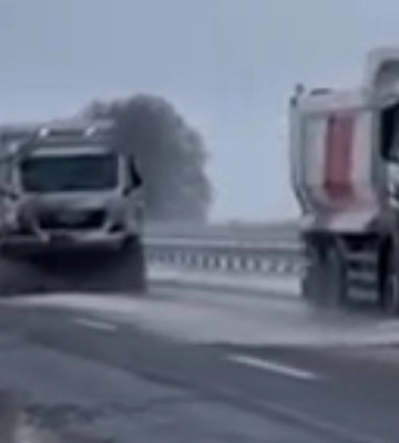 Впродовж вихідних дорожники на Полтавщині розчистили від снігу майже 3 000 кілометрів доріг