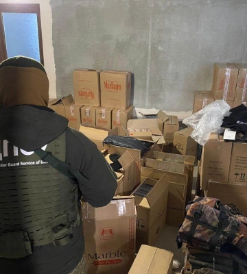Більше 28 тисяч пачок контрабандних цигарок виявили правоохоронці на Закарпатті