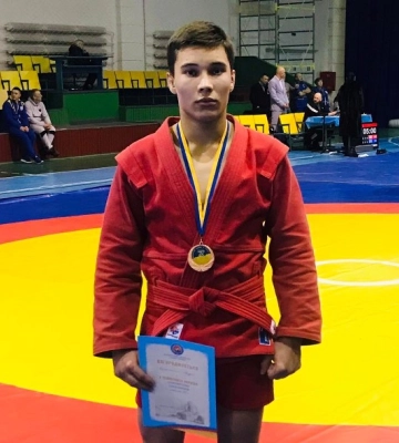 Закарпатський юніор став призером чемпіонату України з самбо