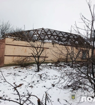 Полиция показала последствия обстрелов Запорожской области 