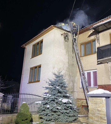 У Виноградові сталася пожежа в багатоквартирному житловому будинку