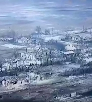 Селище на Луганщині зруйноване до фундаментів