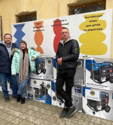 Миколаївські заклади дошкільної освіти отримали 10 електрогенераторів із Нідерландів