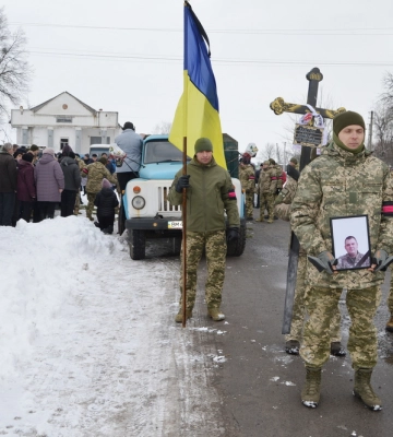 Лебединщина попрощалася із загиблим захисником України