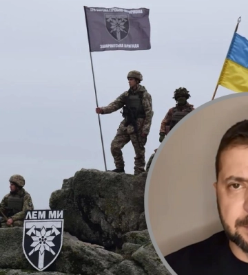 Верховний головнокомандувач відзначив закарпатську 128 бригаду (ВІДЕО)