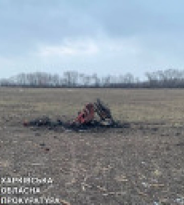 На Харьковщине двое мужчин на мотоцикле наехали на мину, есть погибший