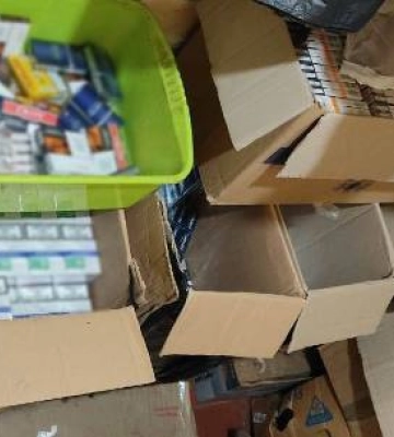 На Одещині вилучили контрафактні цигарки та тютюн