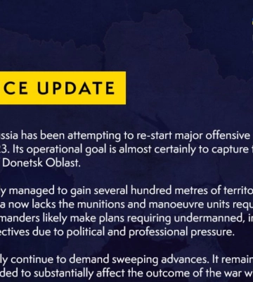 Основну мету масштабного наступу рф назвала британська розвідка