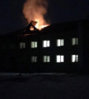 Росіяни поцілили у лікарню Вовчанська на Харківщині, сталася пожежа