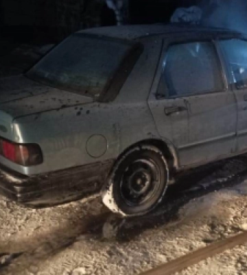 У Бориславі під час руху загорілася автівка (ФОТО)