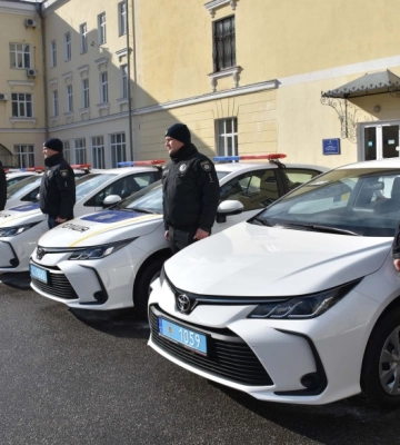 Автопарк поліції Кіровоградщини поповнився 14 новими службовими автомобілями (ФОТО)