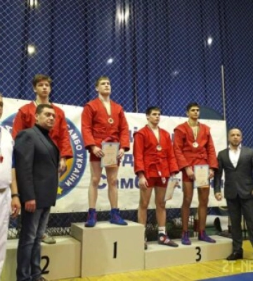 Богдан Забродський посів ІІ місце на чемпіонаті України серед старших юнаків з боротьби самбо