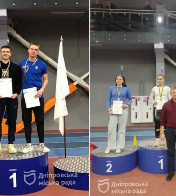 Дніпровські спортсмени здобули медалі Чемпіонатів України з джиу-джитсу та легкої атлетики