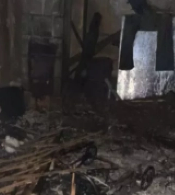 На пожежі в Ужгороді травмувався чоловік