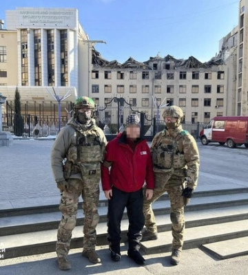 В Харькове задержали корректировщика ракетных ударов по университету и жилому дому