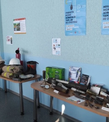 У школах Сумської громади створять &quot;класи безпеки&quot; для вивчення правил пожежної та мінної безпеки