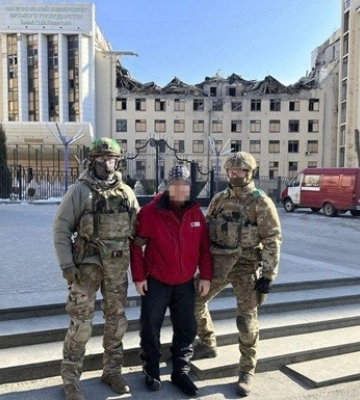 Арестован агент рф, который скорректировал недавние ракетные удары по Харькову