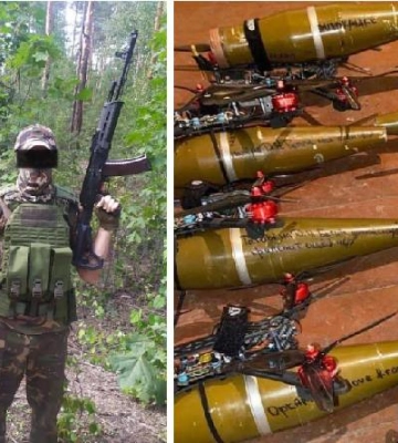 Бійці 112-ї бригади ТРО збирають кошти на дрон камікадзе