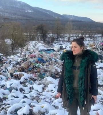 Несанкціоноване сміттєзвалище орієнтовною площею 10 000 кв м: Щоб перевірити потрібний дозвіл - екологічна інспекція