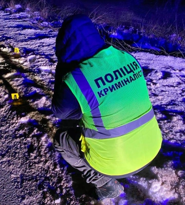На Полтавщині поліцейські за 20 хвилин знайшли водія, який на мікроавтобусі збив пішохода та втік з місця події