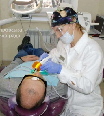 Пацієнтів пільгових категорій у міській стоматологічній поліклініці Дніпра лікують безкоштовно