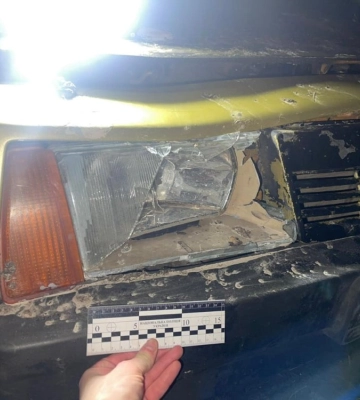 На Сумщині водій легковика збив велосипедиста та втік з місця ДТП