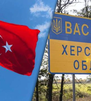 Судно під прапорами Туреччини горіло після атаки росіян по Херсону