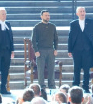 Зеленському аплодували стоячи під час його промови у британському парламенті