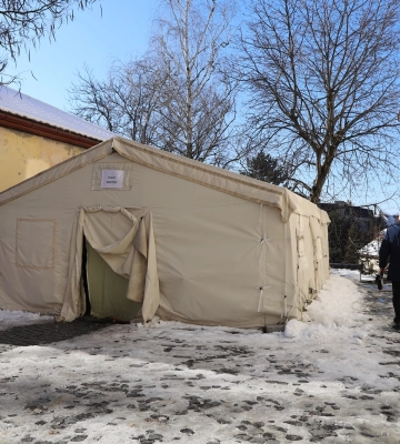 Цілодобовий пункт обігріву відкрили в Ужгороді