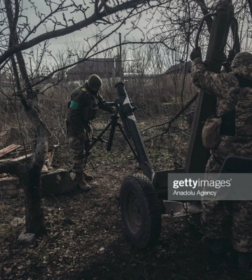 Бійці львівської бригади показали світлини з бойового чергування під Бахмутом, - ФОТО