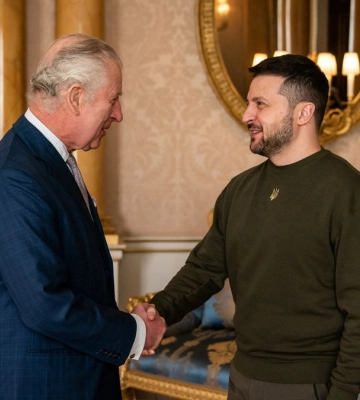 Зеленський: Для мене честь бути першим президентом України, якого вшанував своєю аудієнцією британський монарх