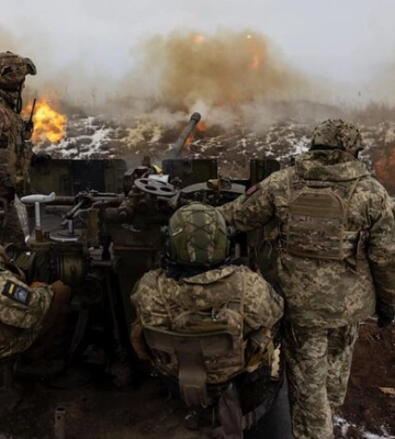 Карта боевых действий в Украине 9 февраля