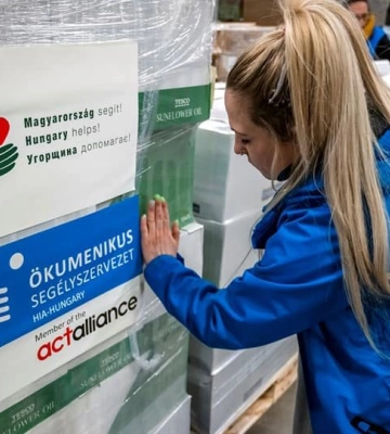 Екуменічна служба Угорщини відправила в Україну чергову гуманітарну допомогу