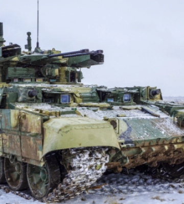 Українські бійці знищили ворожий «Термінатор» під Кремінною