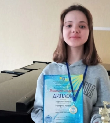 Талановиті діти Сум: учениця ДМШ № 2 стала лауреатом відразу двох конкурсів