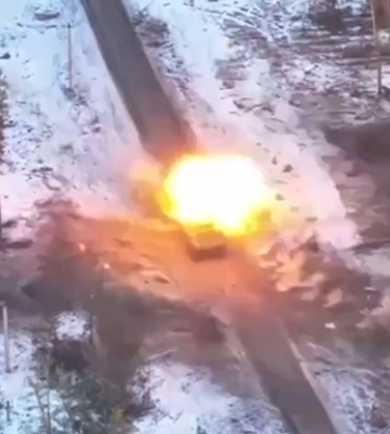 З&#039;явилося відео знищення БМПТ Термінатор