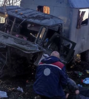 На Миколаївщині автомобіль обленерго підірвався на міні - водій у лікарні