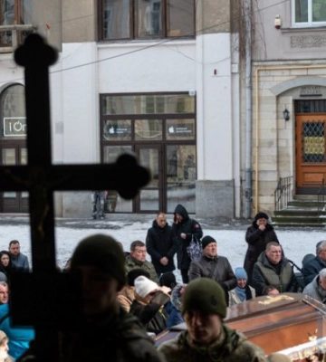 У Львові провели в останню путь трьох героїв, які віддали свої життя за Україну