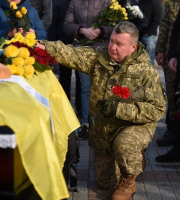 У Рівному попрощались із бійцями Владиславом Простаковим та Андрієм Савіним