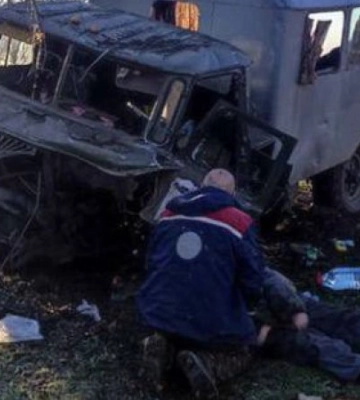 В Николаевской области подорвался автомобиль облэнерго