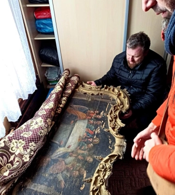 На Волині знайшли частину іконостасу, знищеного намісником Києво-Печерської  лаври